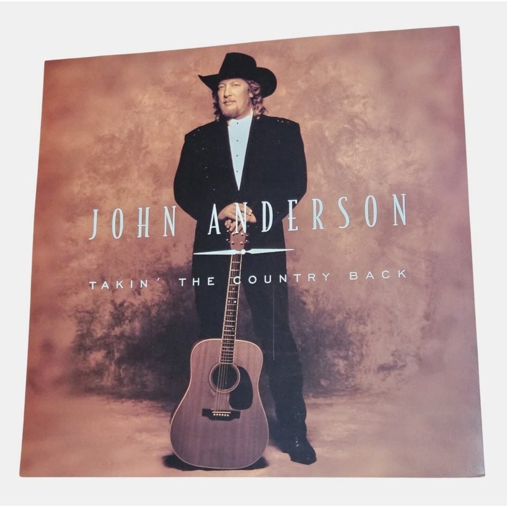 John Anderson Takin'‎ the Country Back 1997 Promo Flat Poster 12x12 Double Sided